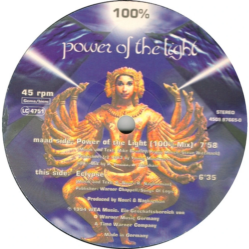 100% - Power Of The Light