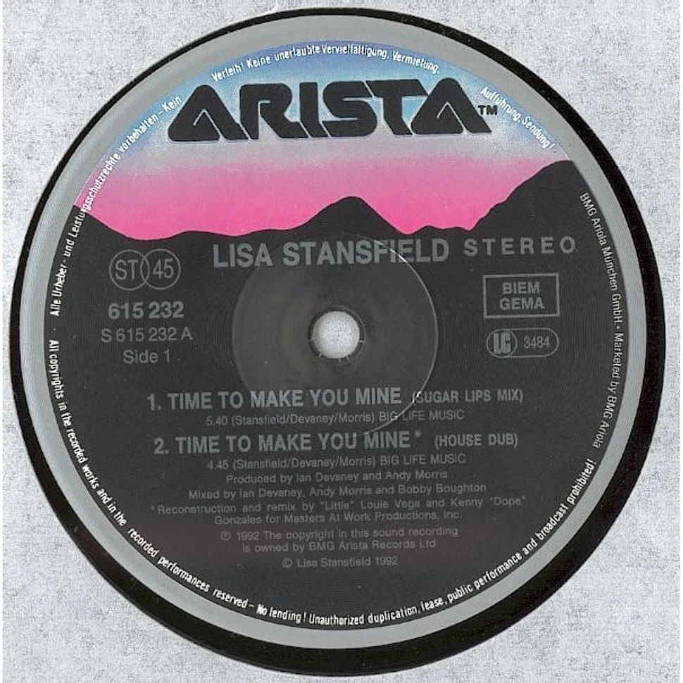 Lisa Stansfield - Time To Make You Mine