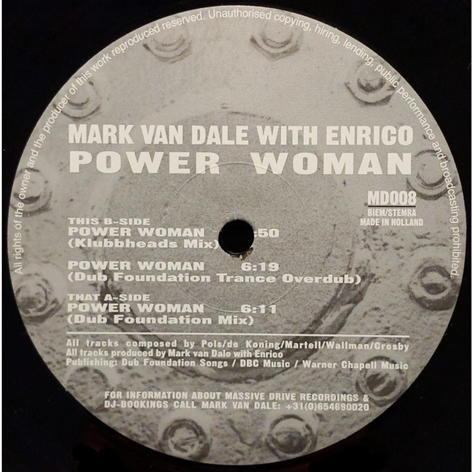 Mark Van Dale With Enrico - Power Woman