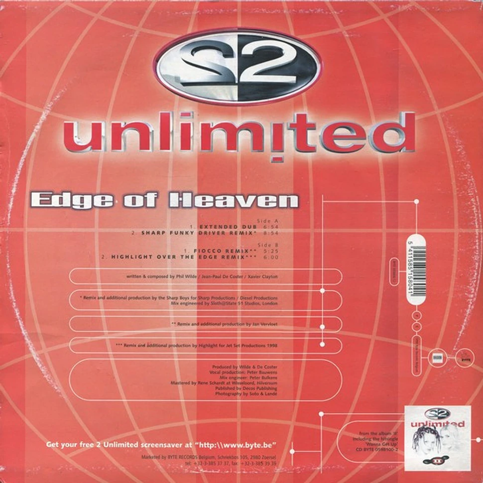 2 Unlimited - Edge Of Heaven