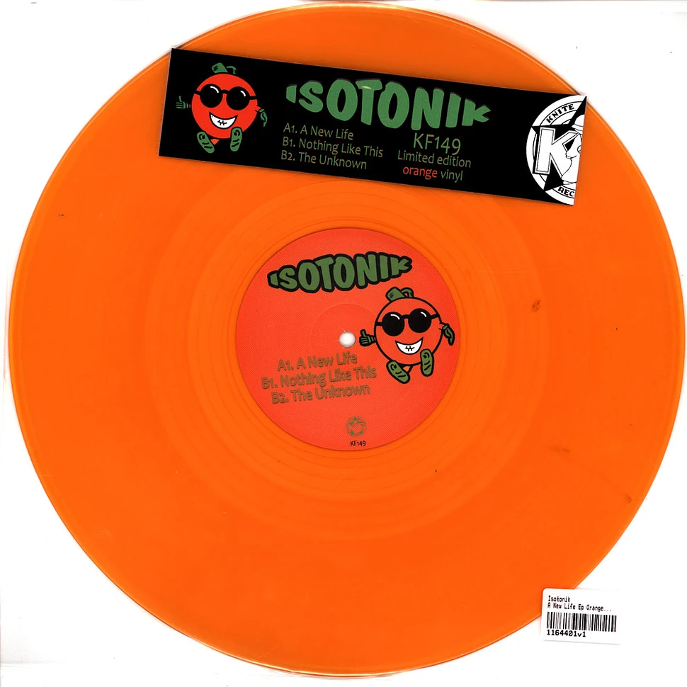 Isotonik - A New Life Ep Orange Vinyl Edtion