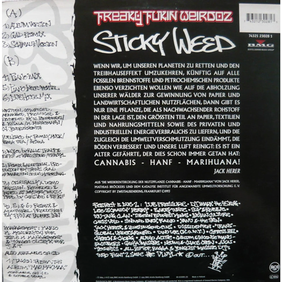 Freaky Fukin Weirdoz - Sticky Weed