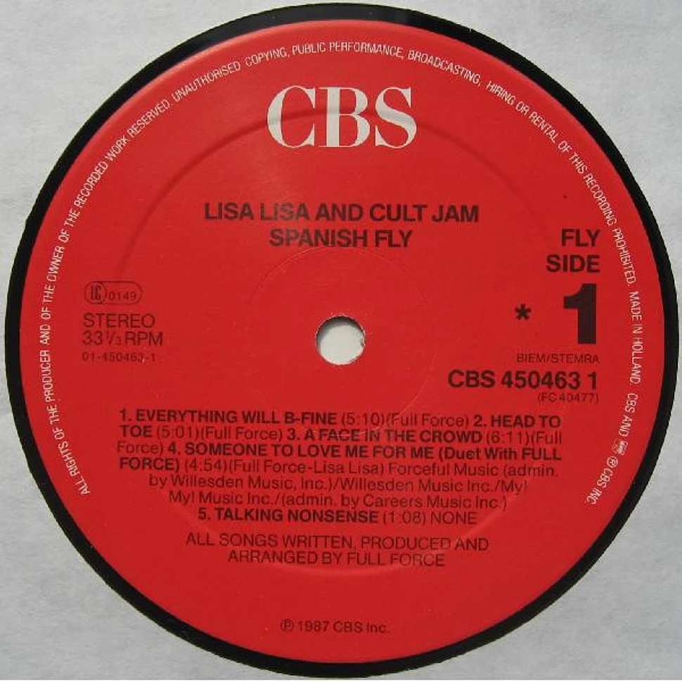 Lisa Lisa & Cult Jam - Spanish Fly