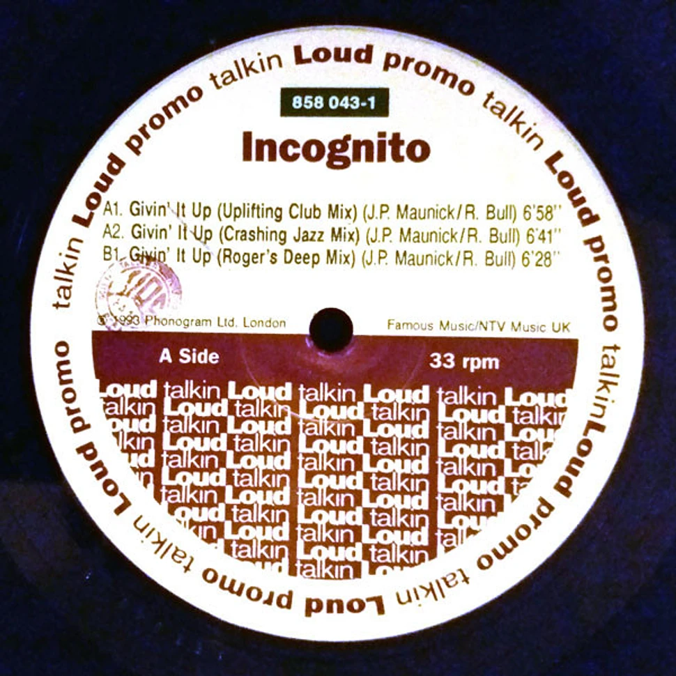 Incognito - Givin' It Up