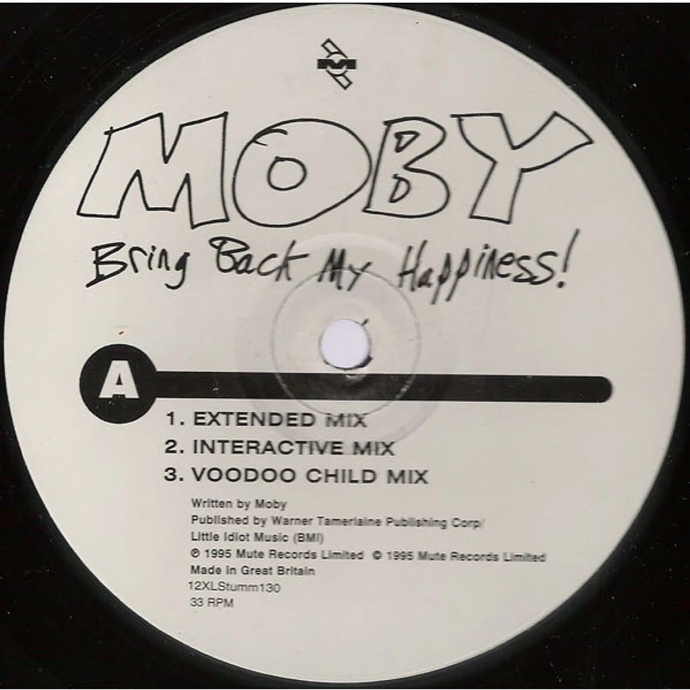 Moby - Bring Back My Happiness!