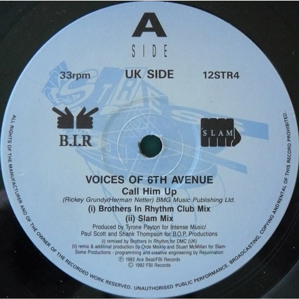 Voices Of 6th Avenue - Call Him Up