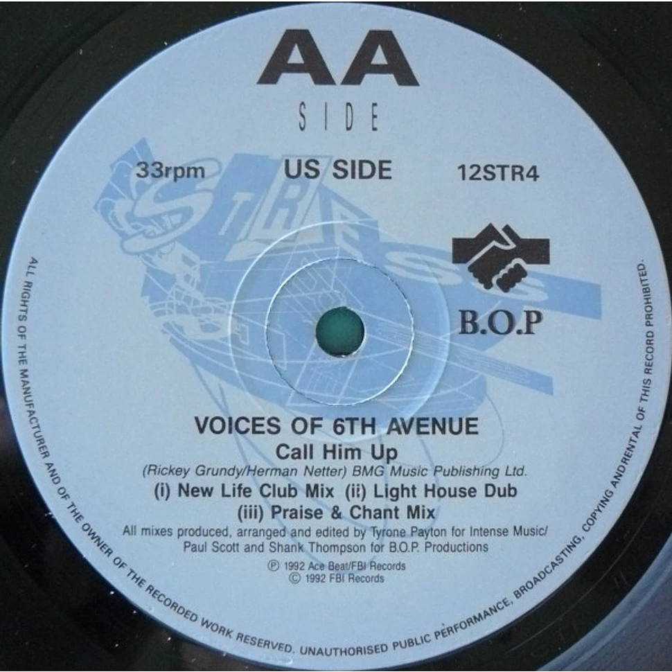 Voices Of 6th Avenue - Call Him Up