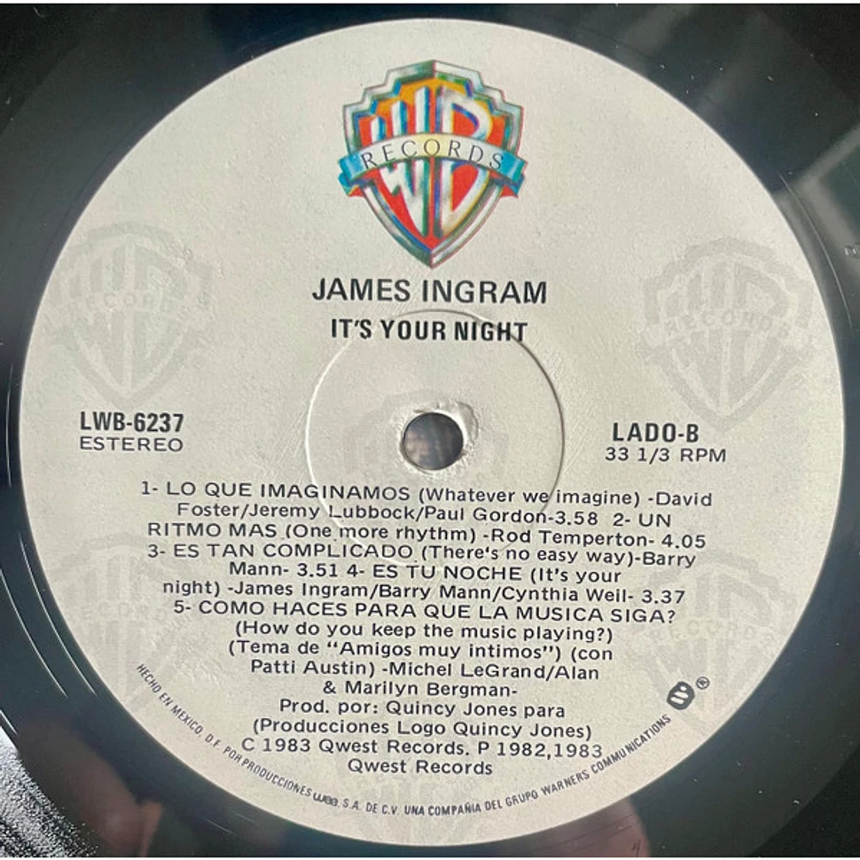 James Ingram - It's Your Night