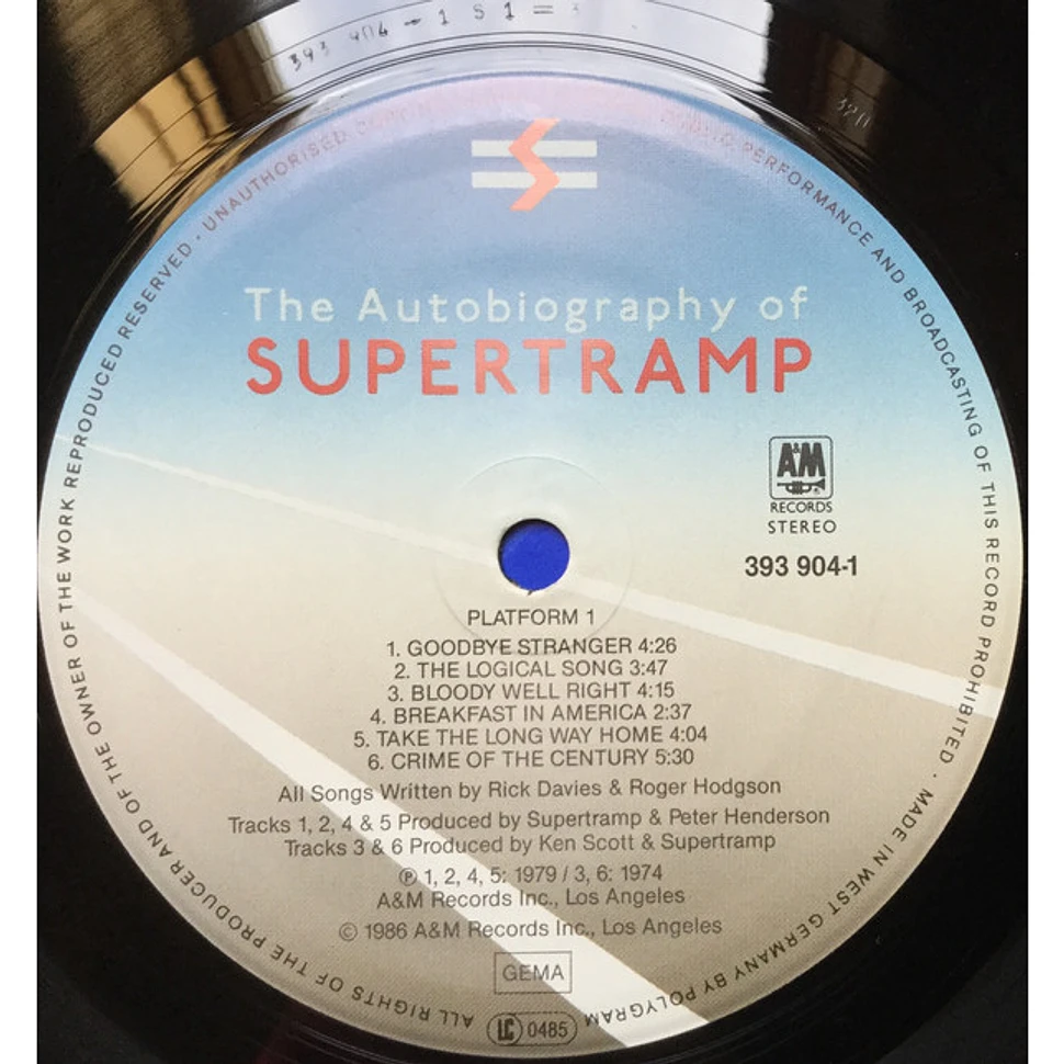 Supertramp - The Autobiography Of Supertramp