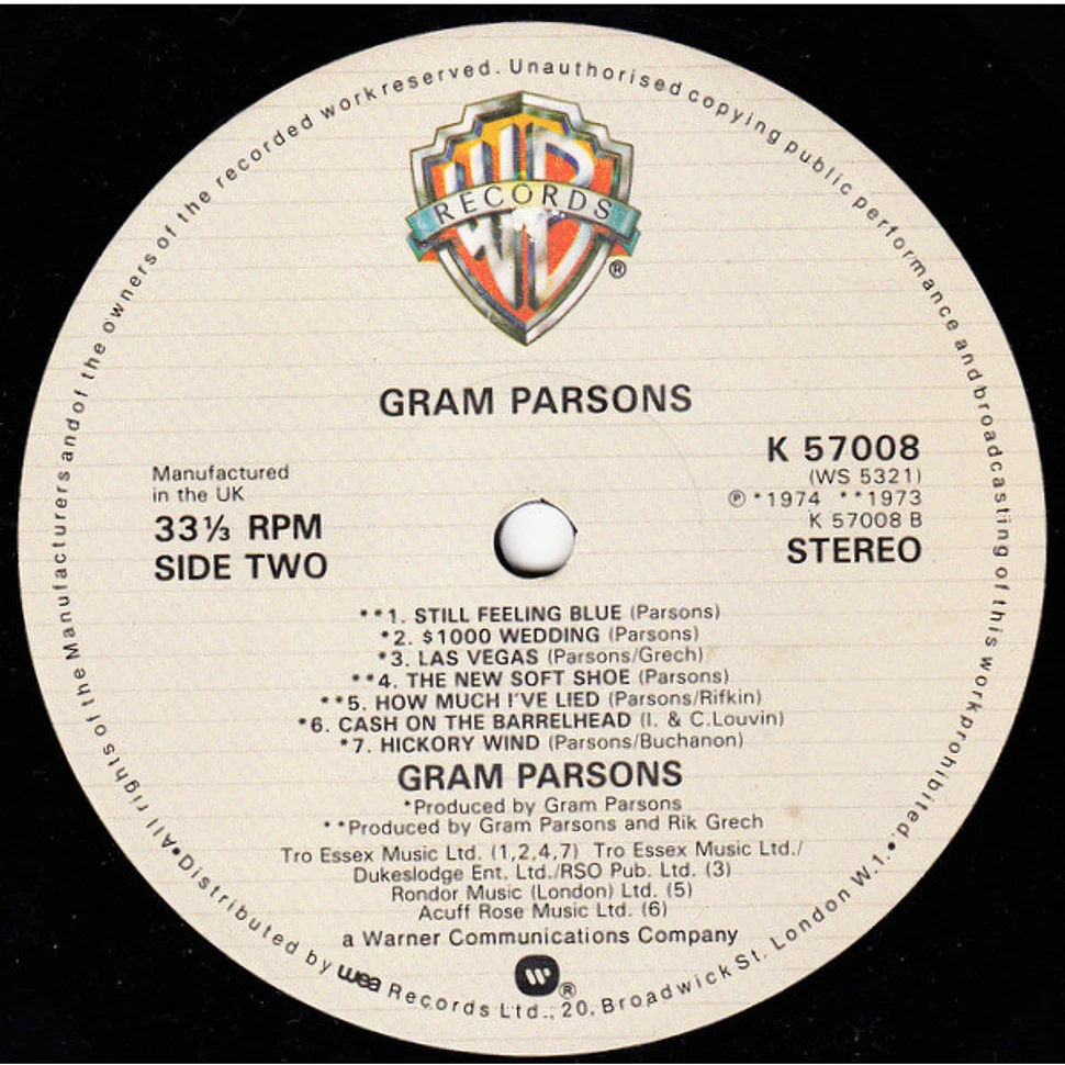 Gram Parsons - Gram Parsons