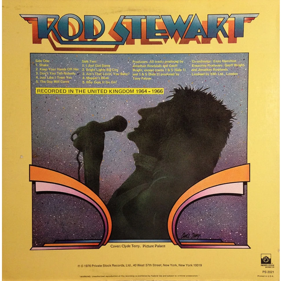 Rod Stewart - A Shot Of Rhythm And Blues