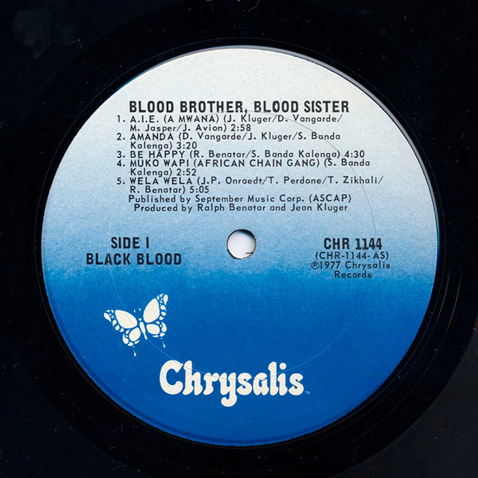 Black Blood - Blood Brother, Blood Sister