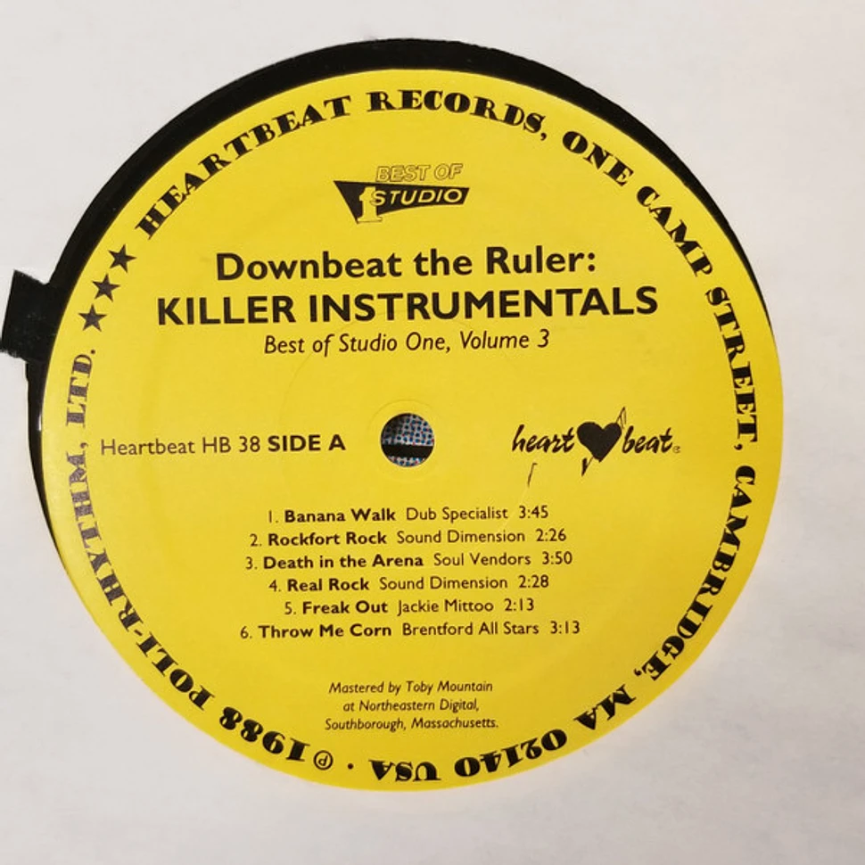 V.A. - Downbeat The Ruler: Killer Instrumentals, Best Of Studio One, Volume 3