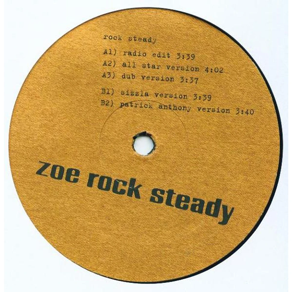 Zoe Mazah - Rock Steady