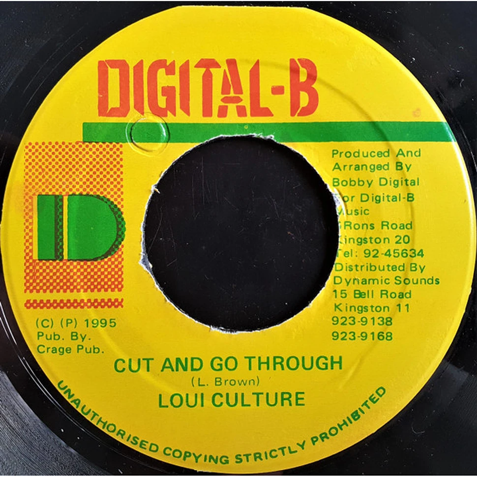 Louie Culture - Cut And Go Through