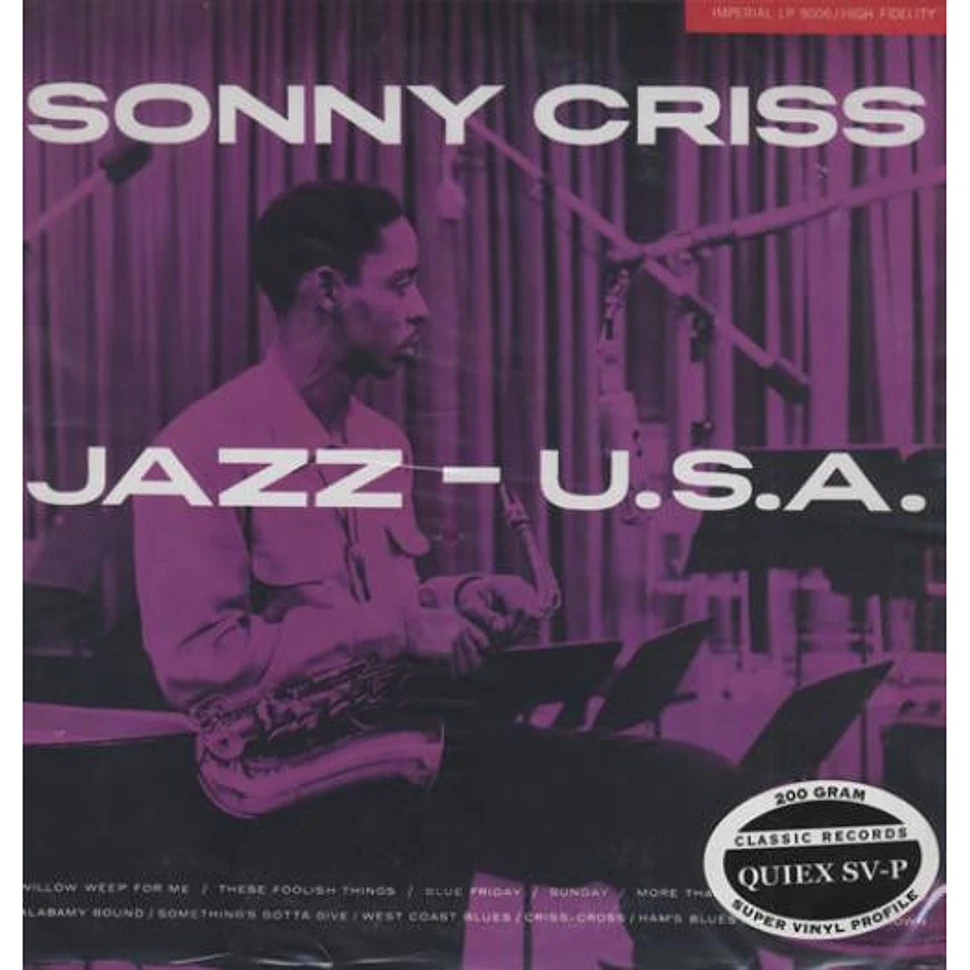 Sonny Criss - Jazz - U.S.A.