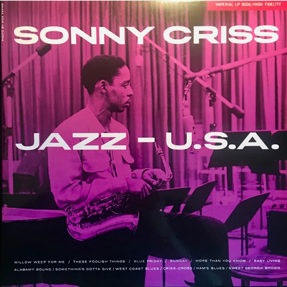 Sonny Criss - Jazz - U.S.A.