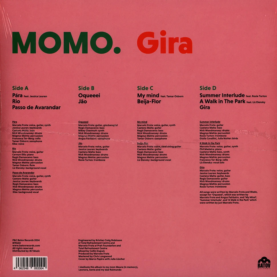 Momo. - Gira