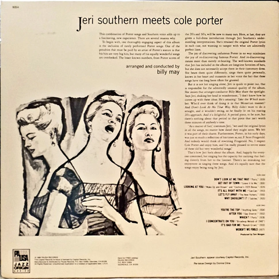 Jeri Southern - Jeri Southern Meets Cole Porter