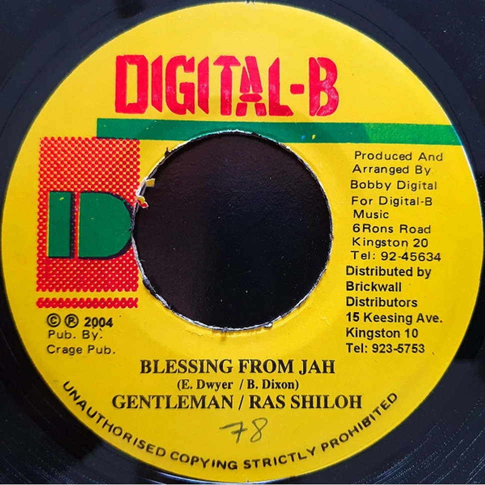 Gentleman & Ras Shiloh / Richie Spice - Blessings From Jah / World Order