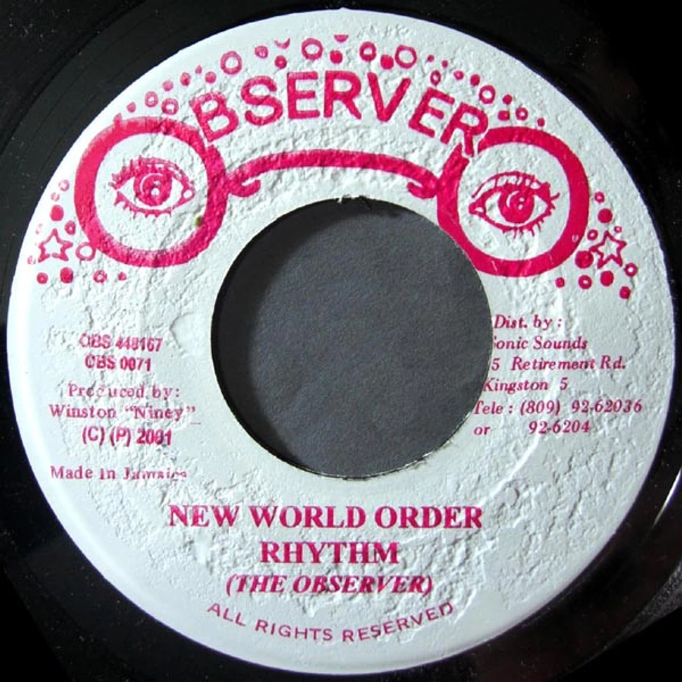 Cocoa Tea / Niney The Observer - Dance Inna Parliament Square / New World Order Rhythm