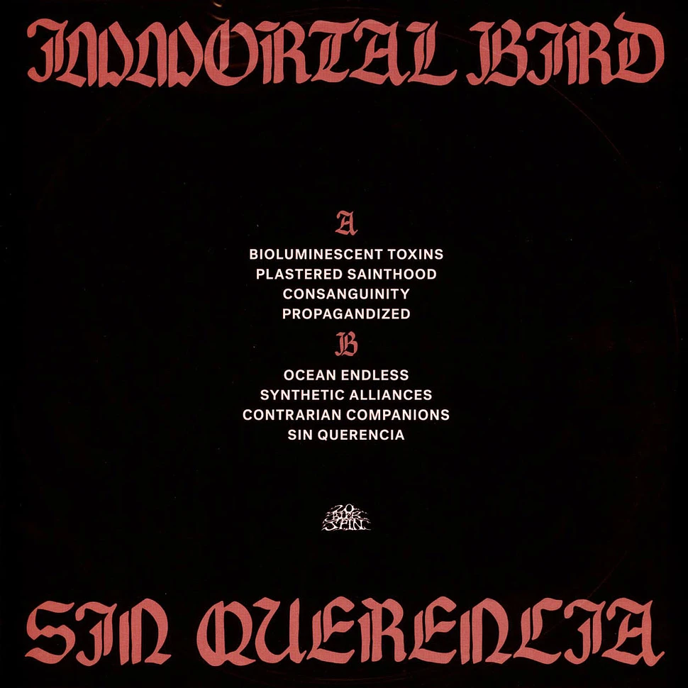 Immortal Bird - Sin Querencia Black Vinyl Edition