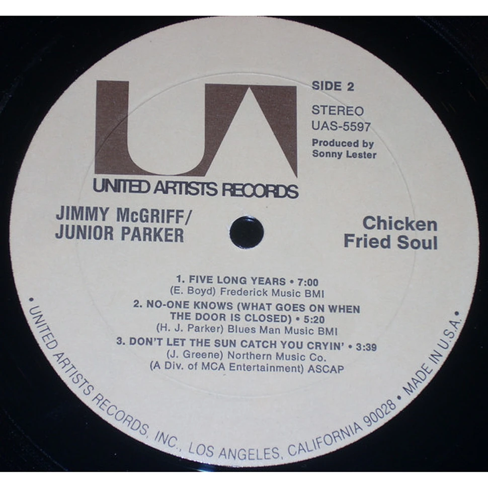 Jimmy McGriff, Little Junior Parker - Chicken Fried Soul