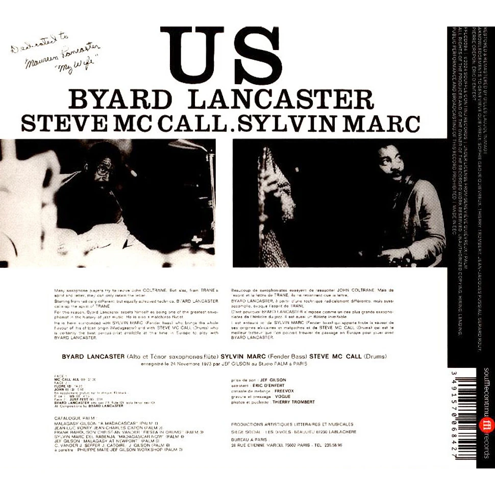 Byard Lancaster, Steve Mccall, Sylvin Marc - Us