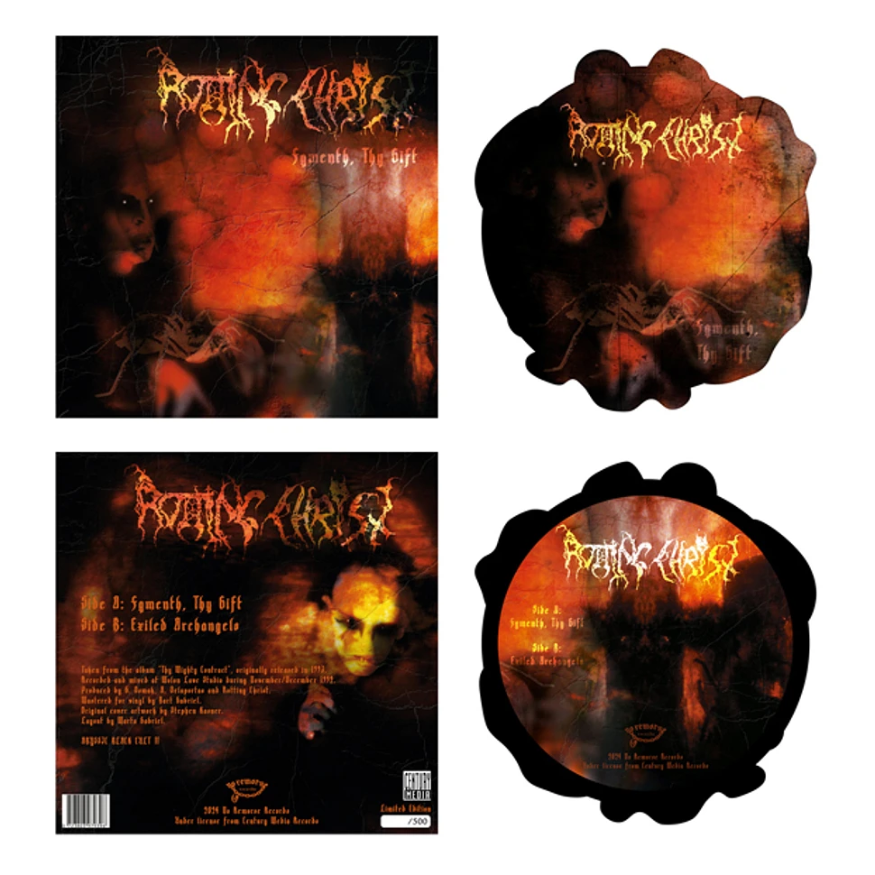 Rotting Christ - Fgmenth Thy Gift Shaped Pic Disc