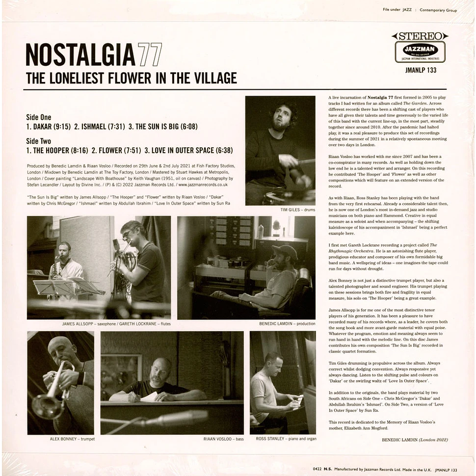 Nostalgia 77 - The Loneliest Flower In The Village