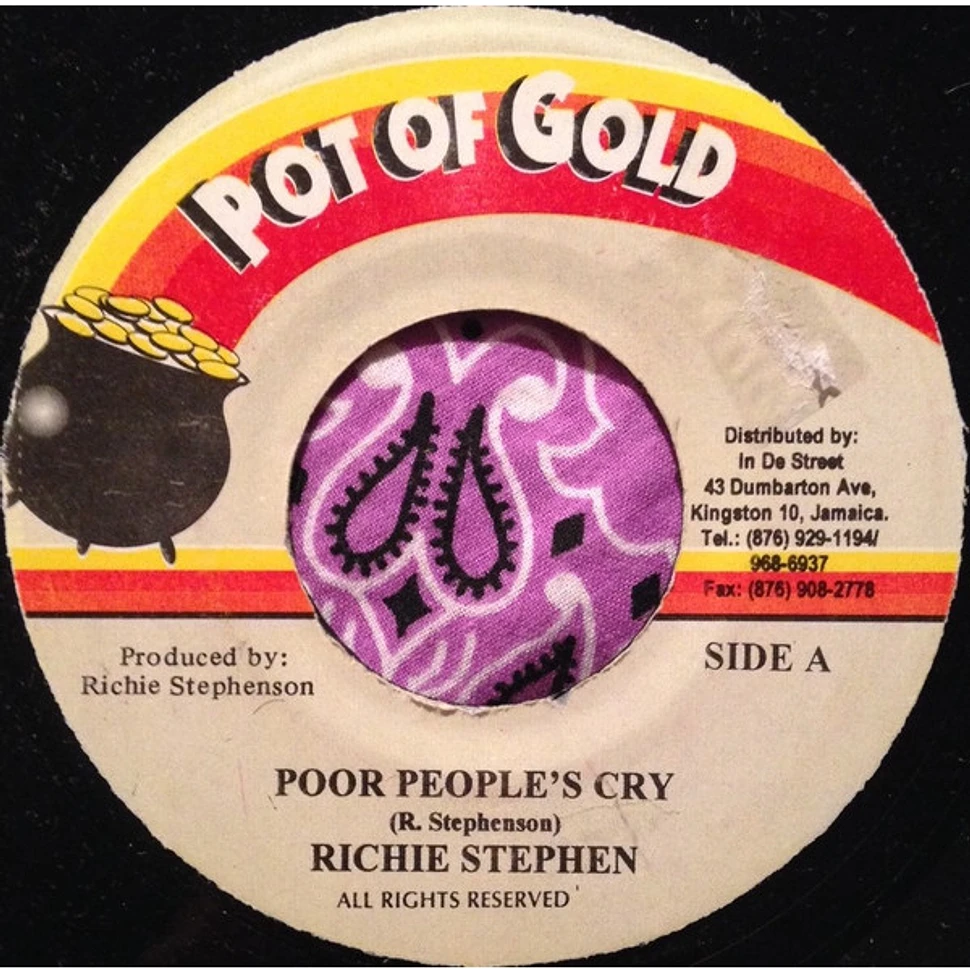 Richie Stephens - Poor People's Cry