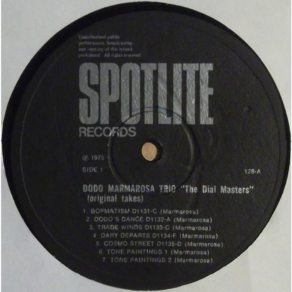 Dodo Marmarosa - The Dial Masters