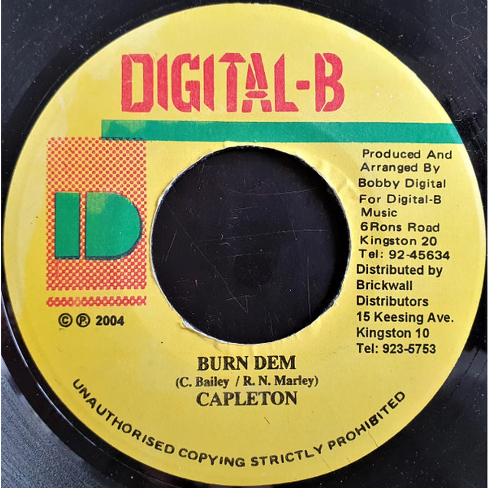 Capleton - Burn Dem