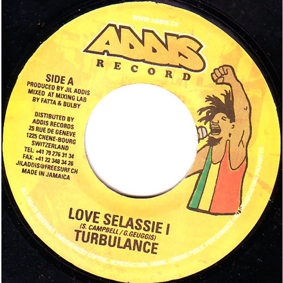 Turbulence - Love Selassie I