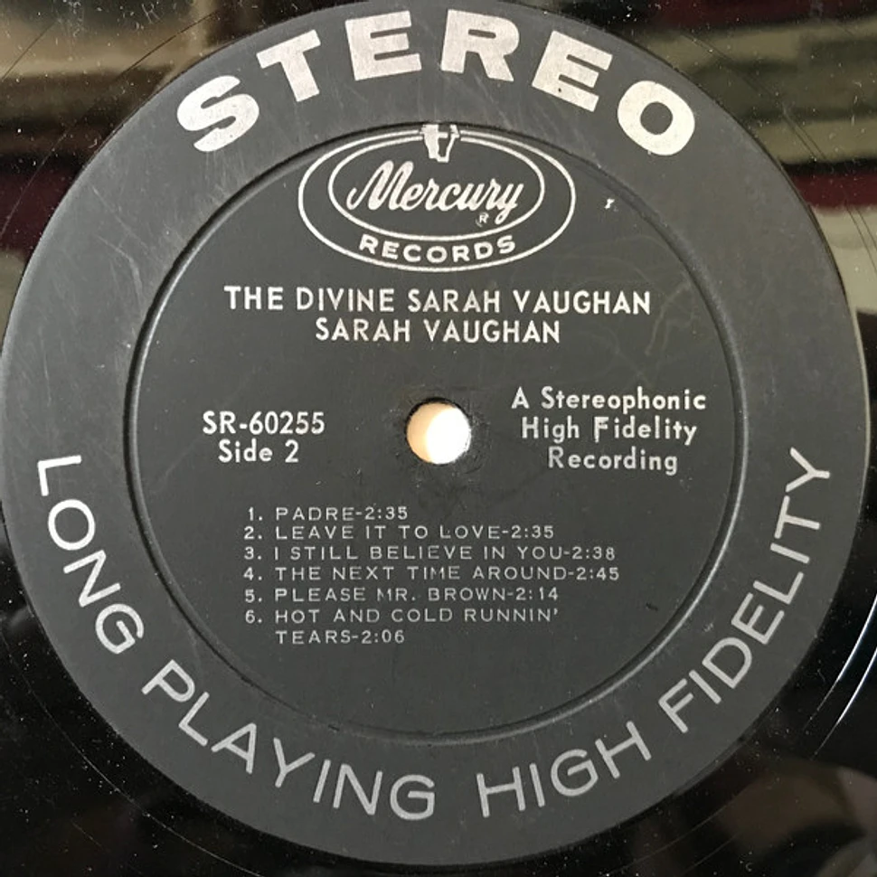 Sarah Vaughan - The Divine Sarah Vaughan