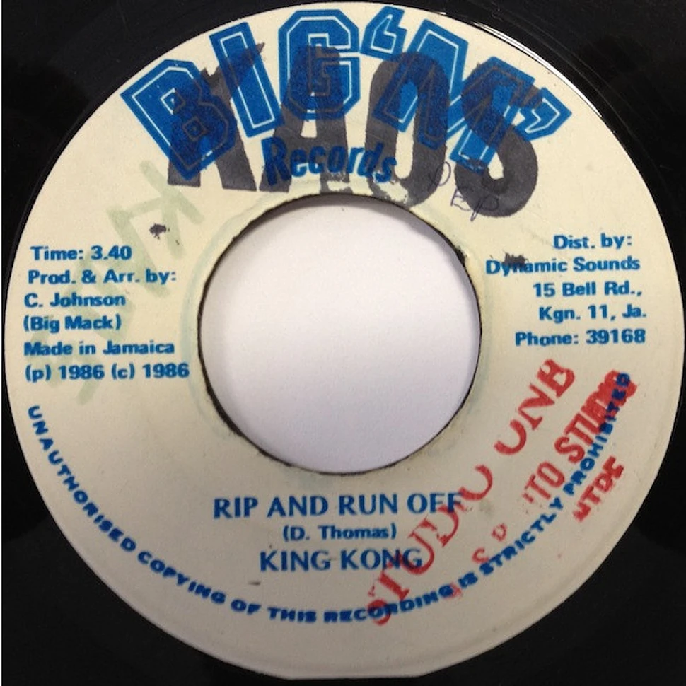 King Kong - Rip And Run Off