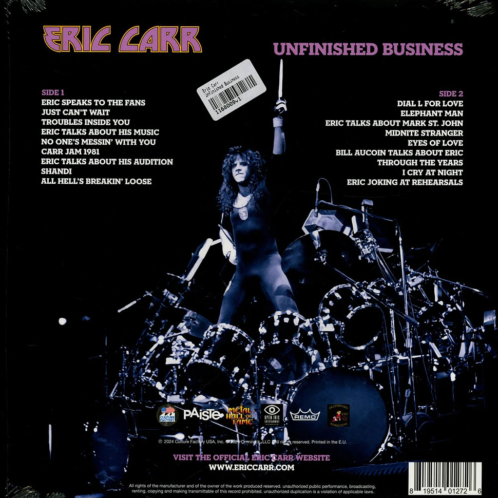 Eric Carr - Unfinished Business