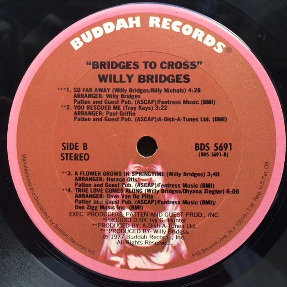 Willie Bridges - Bridges To Cross