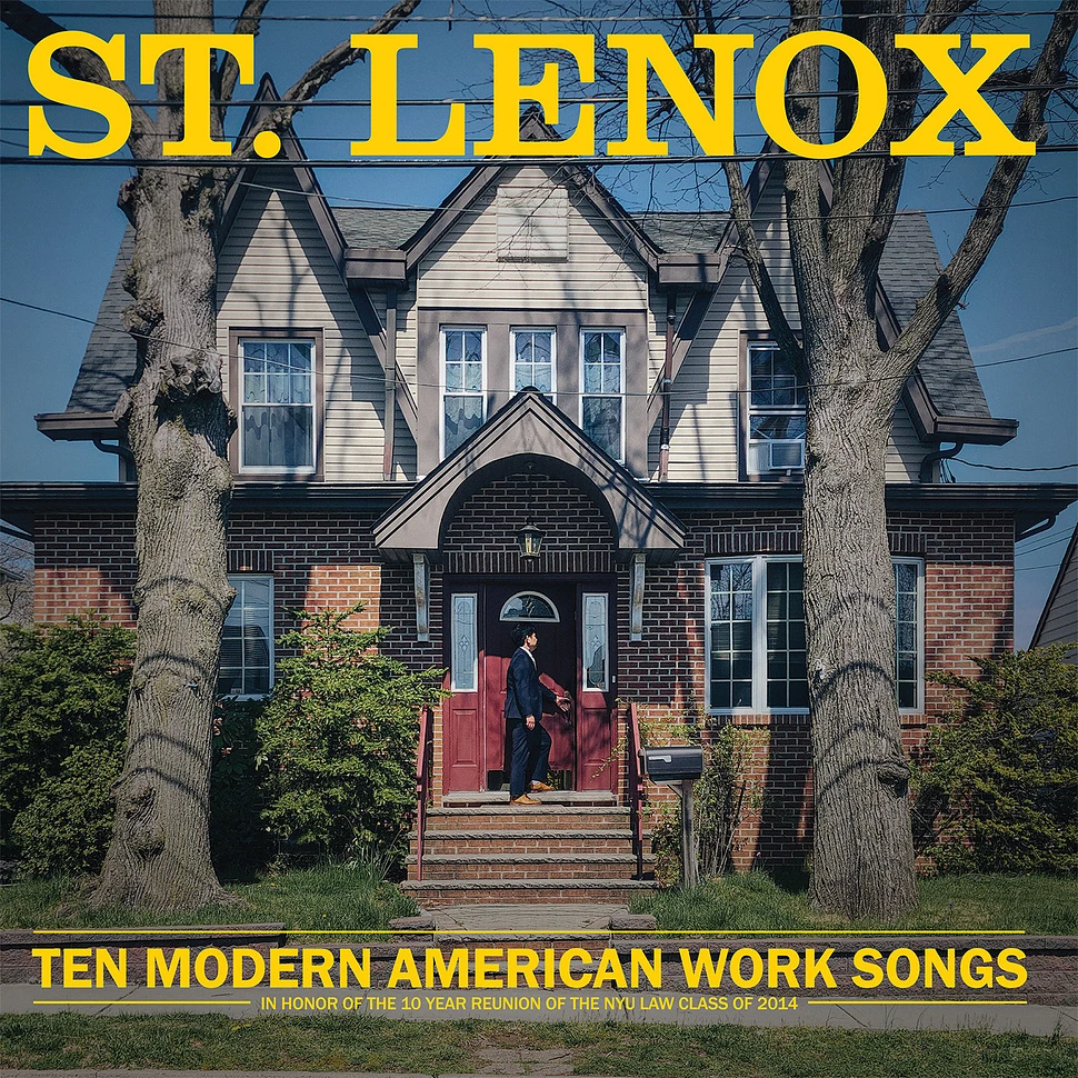 St. Lenox - Ten Modern American Work Songs Coke Bottle Clear Vinyl Edition