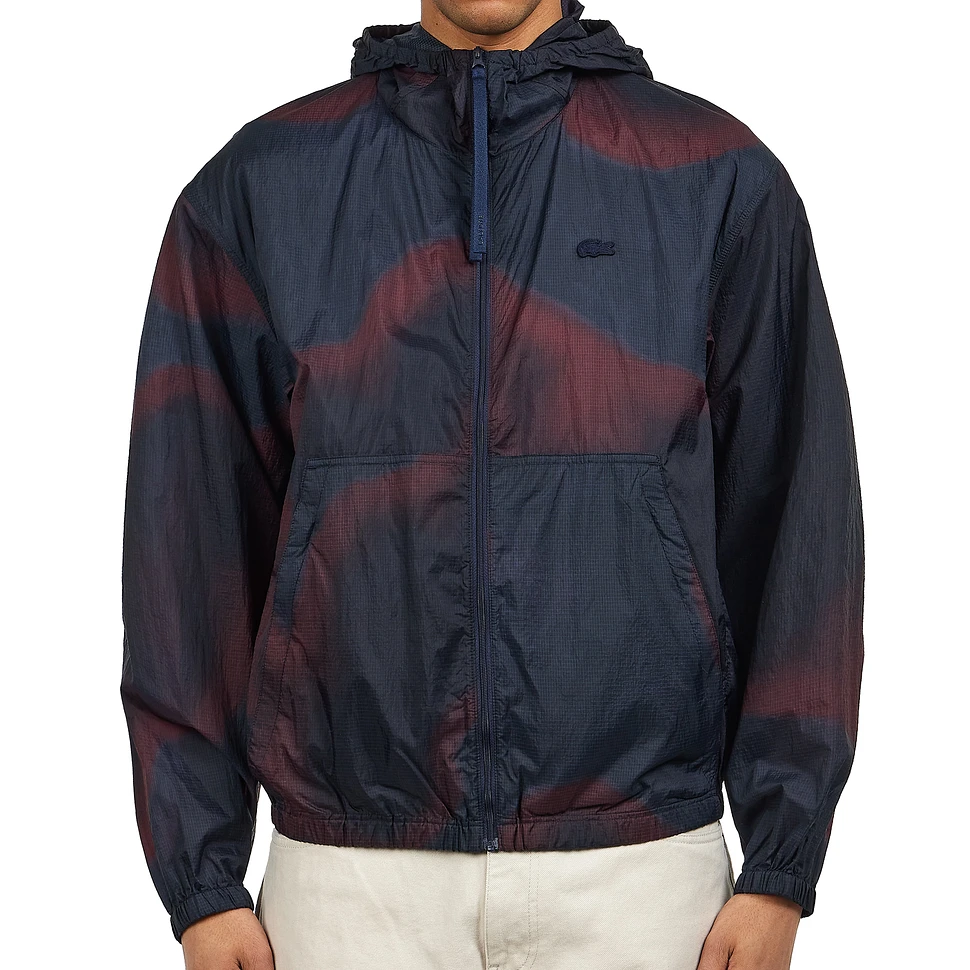 Lacoste - Lightweight Printed Ripstop Cropped Jacket