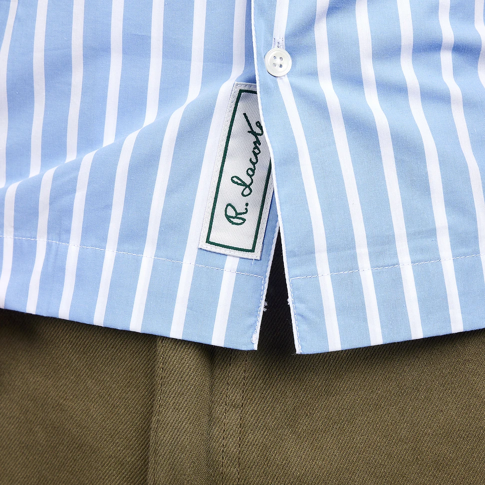 Lacoste - Relaxed Fit Short Sleeved Striped Shirt