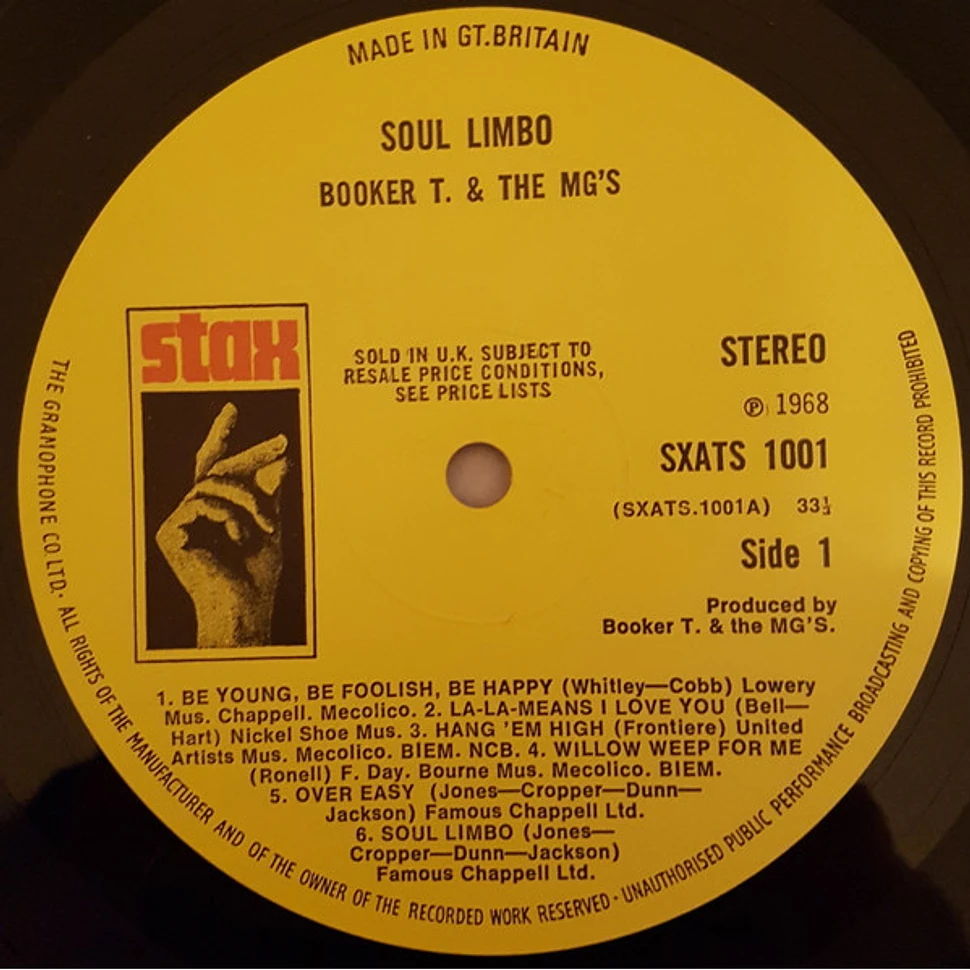 Booker T & The MG's - Soul Limbo