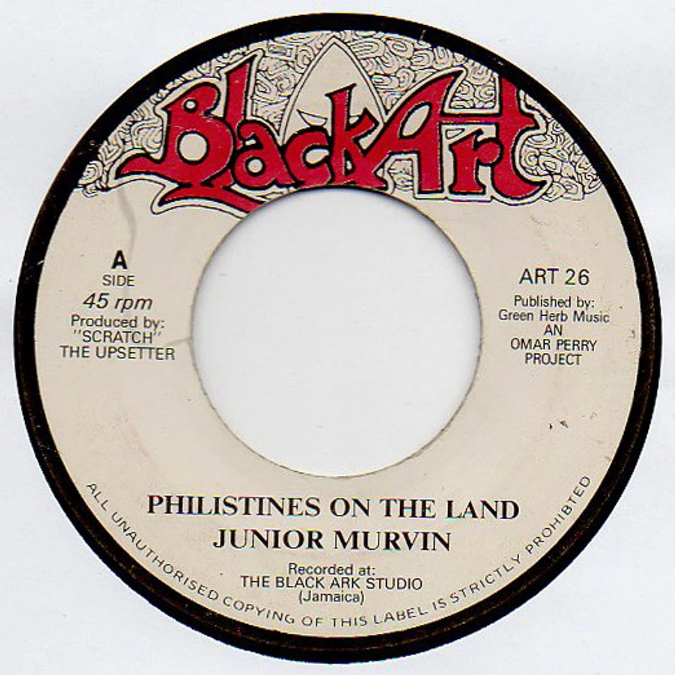 Junior Murvin / The Upsetters - Philistines On The Land / Bingo Kid