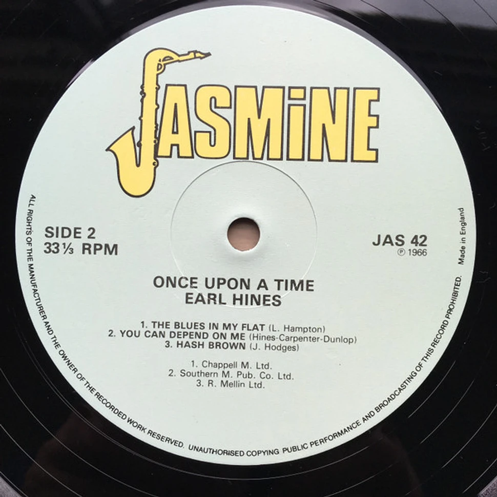 Earl Hines - Once Upon A Time