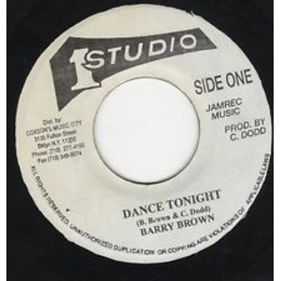 Barry Brown - Dance Tonight