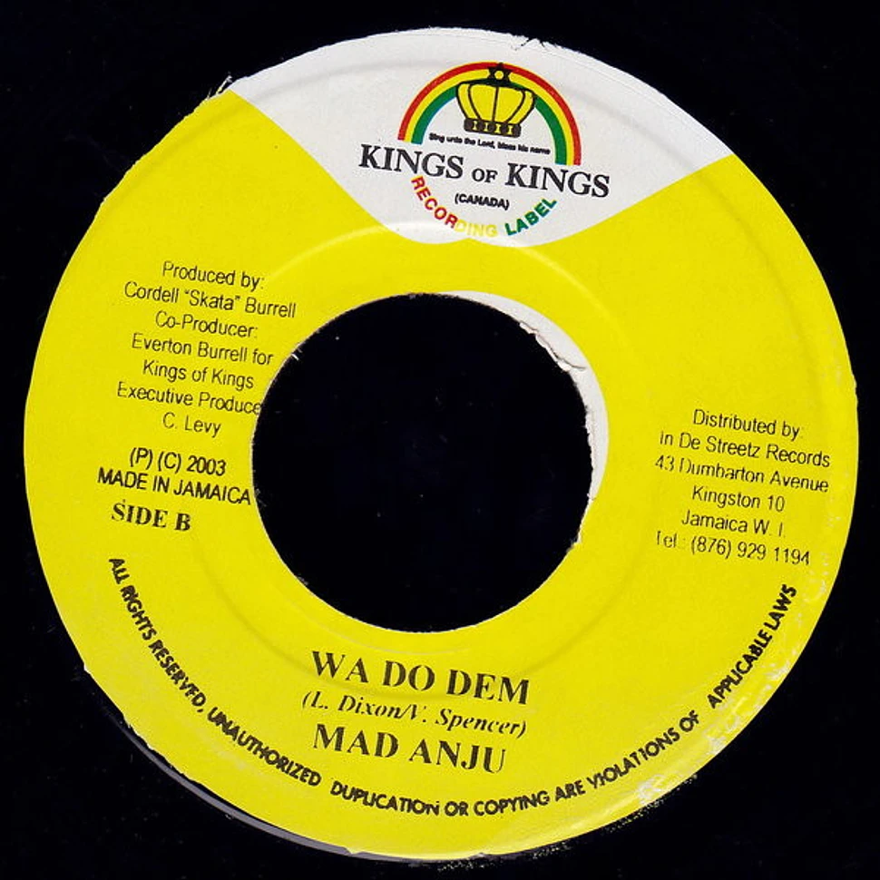 Sizzla / Madd Anju - Bad Company / Wa Do Dem