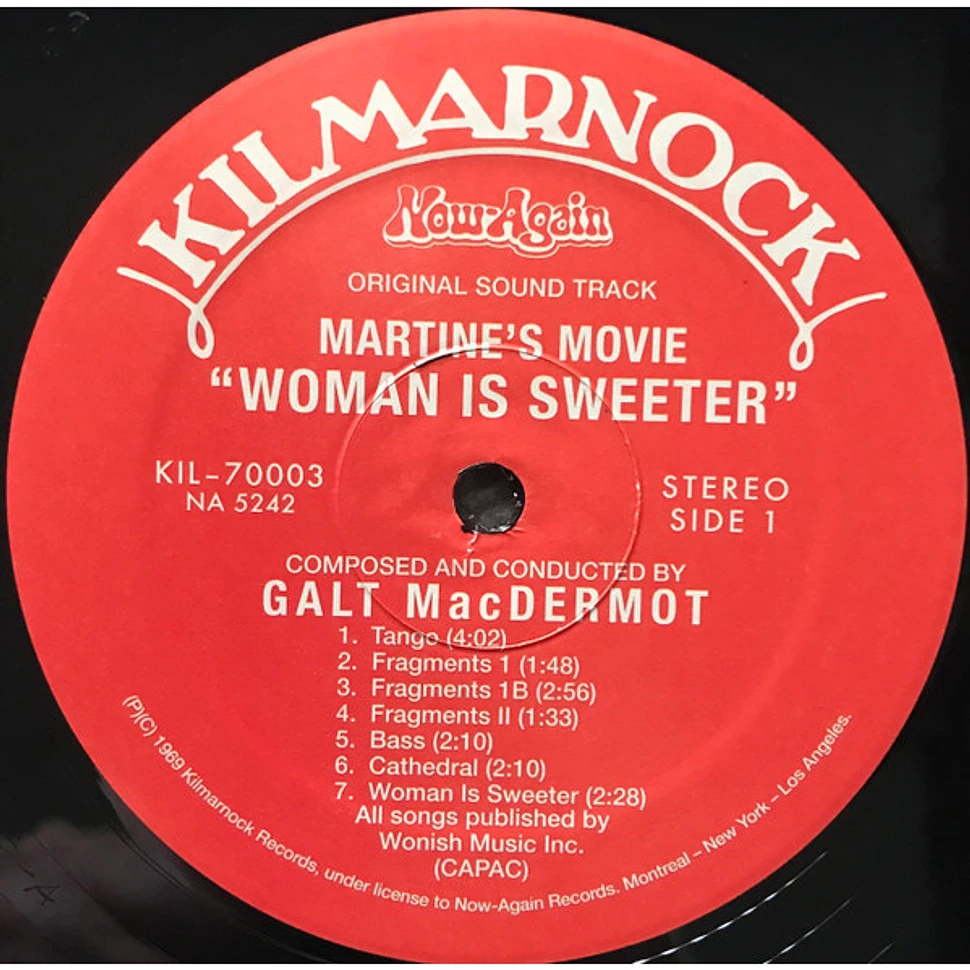 Galt MacDermot - OST Woman Is Sweeter