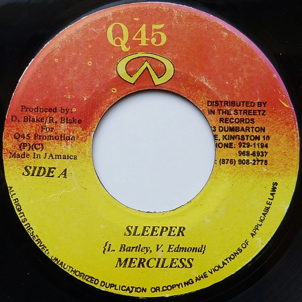 Merciless - Chatty Mouth / Sleeper