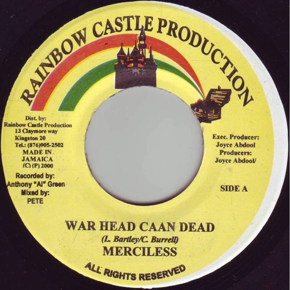 Merciless - War Head Caan Dead