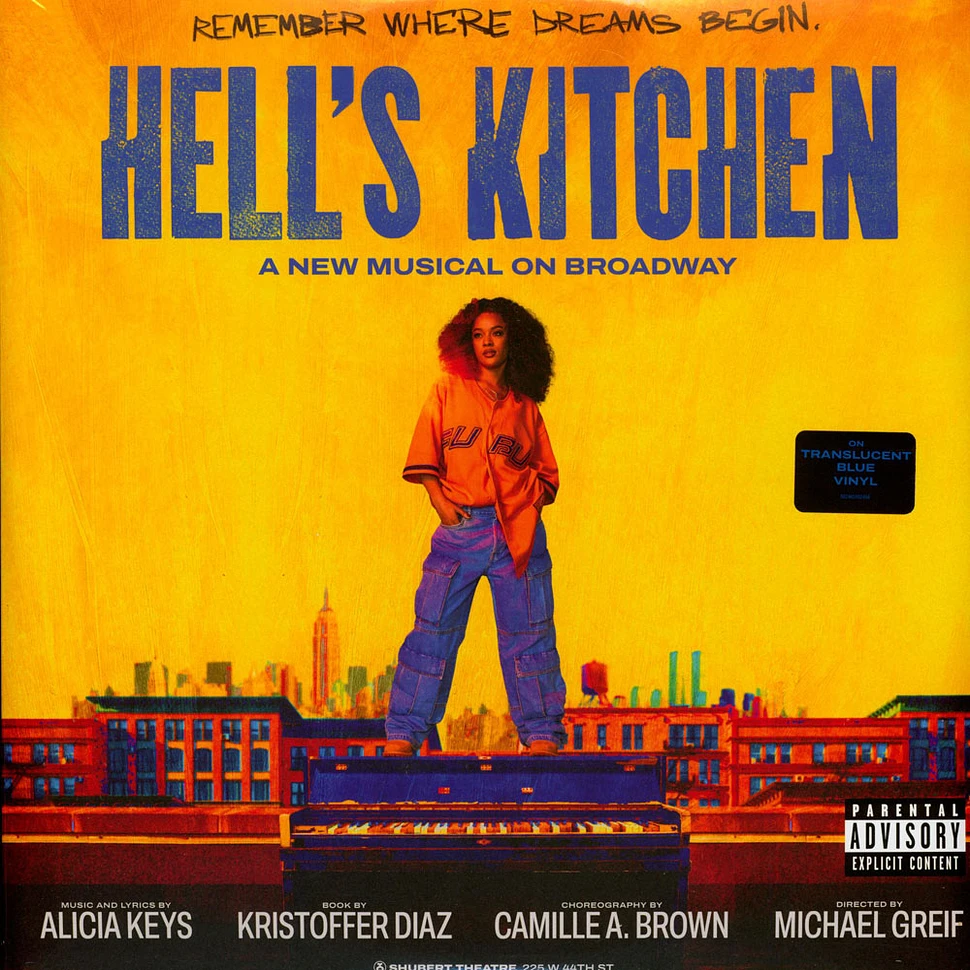 Alicia Keys - OBCR Hell's Kitchen Transparent Blue Vinyl Edition